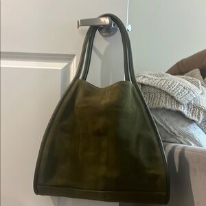 PRICE DROP ⬇️ ASOS Olive Green Suede Women's Bag